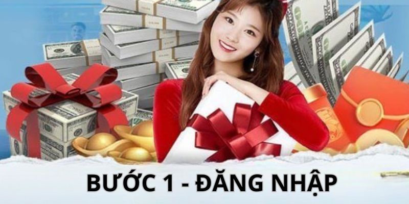 Thành viên tiến hành đăng nhập vào tài khoản cá cược của bản thân